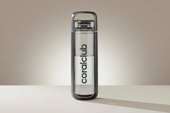 Bottiglia per acqua KOR One, coal black